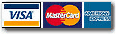 Visa, Master Card, America Express